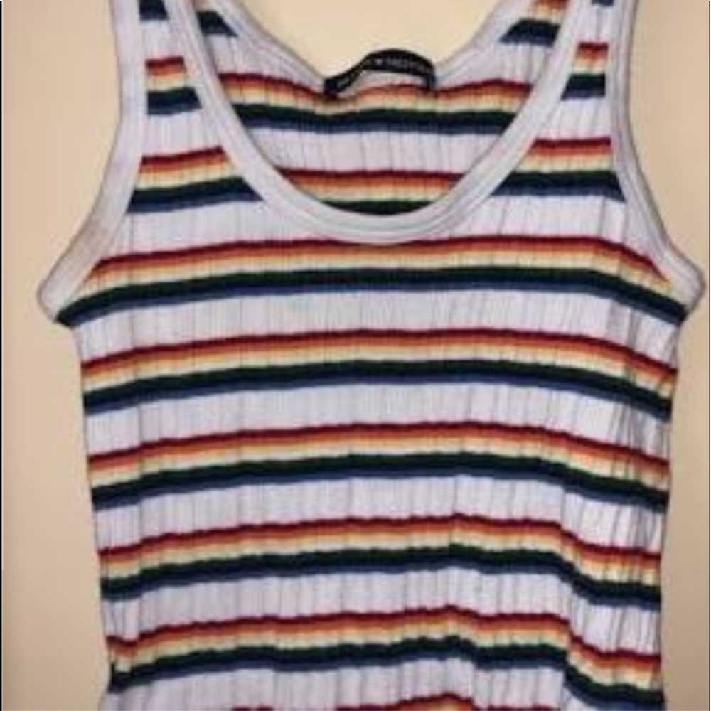 rainbow tank top